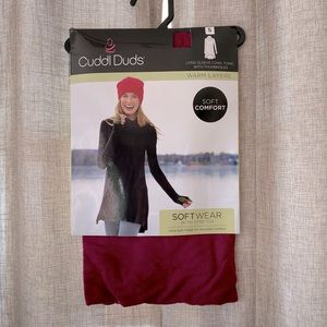 NWT cuddl duds long sleeve cowl neck tunic